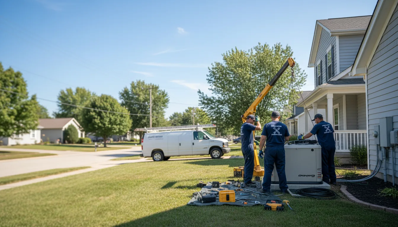 Generator Installation in Missouri City, TX near me